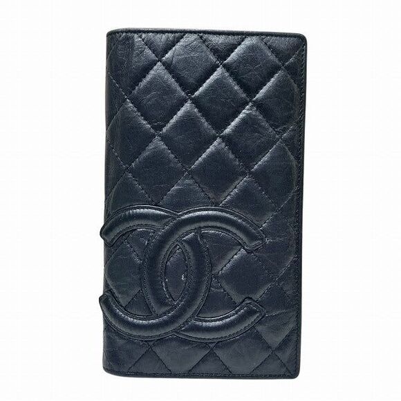 Chanel Cambon Lambskin Long Wallet - Picture 1 of 9